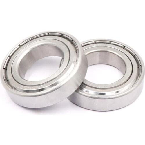 1/2pcs 6000ZZ 6001ZZ 6002ZZ 6003ZZ 6004ZZ 6005ZZ Metal Sealed Deep Groove Ball Bearing Metal Shield