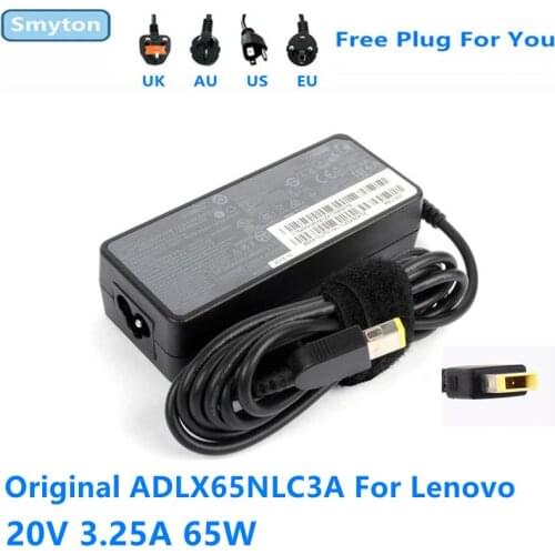 Original ADLX65NLC3A 20V 3.25A 65W ADLX65NDC3A AC Power Adapter For Lenovo Thinkpad E450 T450 V310 ADLX65NLC2A Laptop Charger