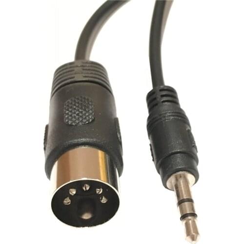 Audio Cable Din 5Pin Plug 5 pin Male to 3.5mm Stereo Jack Plug 0.5m 1.5m 2m 3m