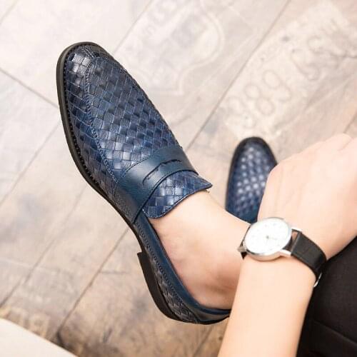 Brand Men Shoes 2020 New Breathable Comfortable Men Loafers Tassel Weave Mens Flats Men Casual Shoes Big Size 48