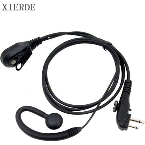PTT Headset MIC Earpiece for HYT Hytera TC-500 TC-518 TC-580 TC-446S TC-600 TC-610 TC-620 TC-618 TC-700 Walkie Talkie
