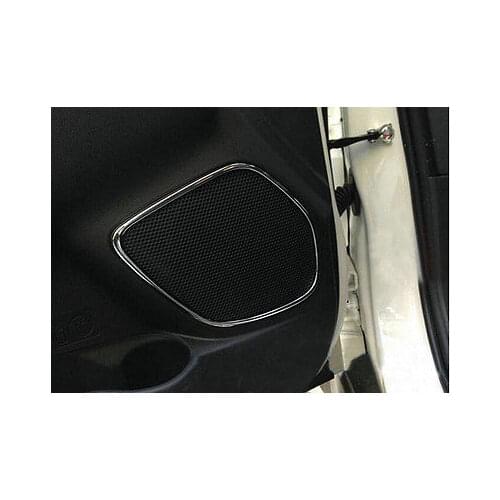 ABS Chrome door speaker ring frame For Mitsubishi ASX/Outlander Sport 2010-2015