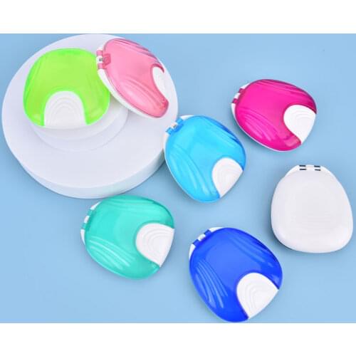 Dental False Teeth Cleaning Box Denture Bath Container Retainer Holder Case