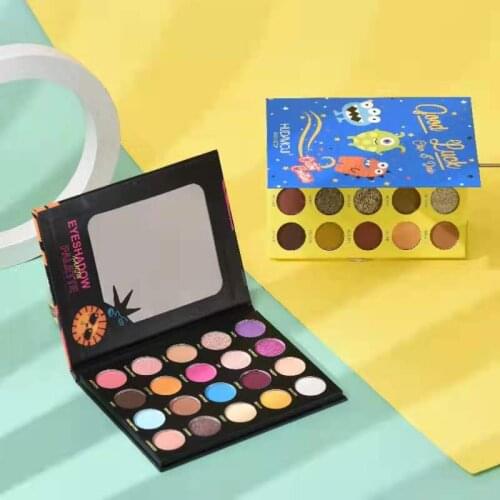 20 Colors Eye Shadow Pearlescent Matte Glitter Powder Sequins Easy To Color Without Flying Powder Eye Shadow Palette