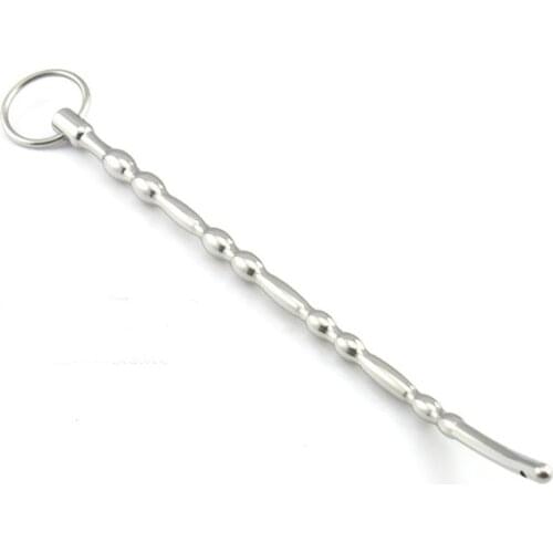 24cm long g spot stimulator penis plug insert rods urethral sound dilators stretching beads sounding rod sex toys for men