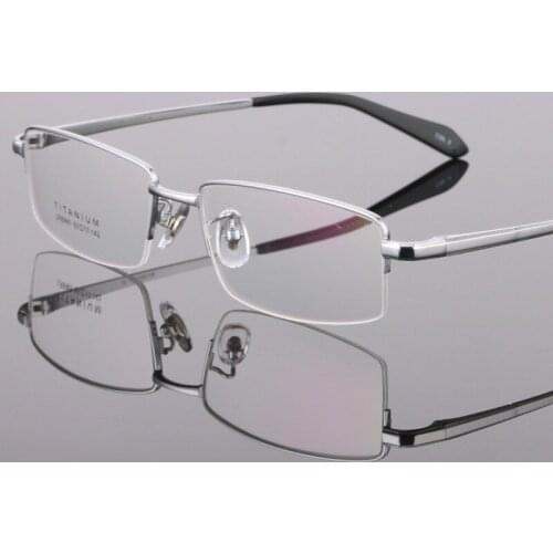 Viodream Pure Titanium Ultra Light Business Men Prescription Progressive Eyewear Optical Glasses Spectacle Frame Oculos De Grau