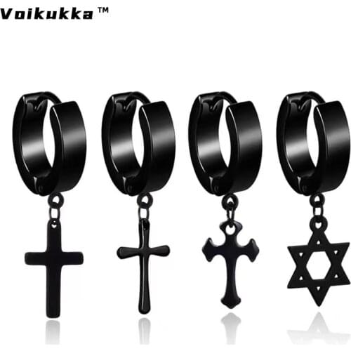 Женские золотые серьги VOIKUKKA China At AliExpress