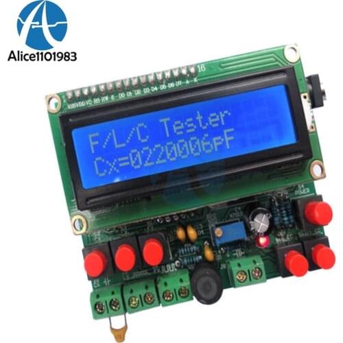 High Efficiency LED Capacitance Frequency Test Board Module For Testing Frequency Inductance Inductances 51 Microcontroller Diy