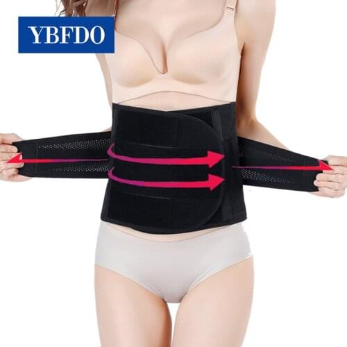 YBFDO 2021 New Women Waist Trainer Body Postpartum Sexy Corsage Corsets Slimming Belt Girdles Firm Control Modeling Strap