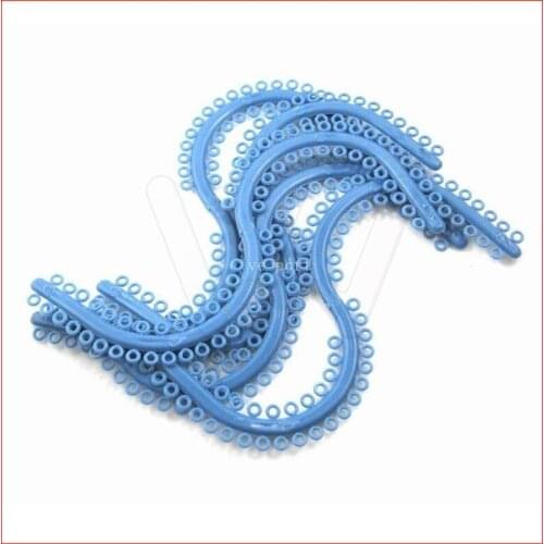 Dental Orthodontic Separate Tie S-type Elasitc Power Chain 700pcs/Bag