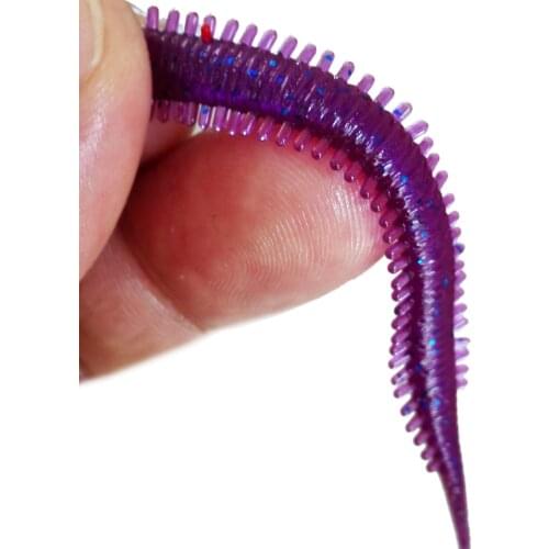 10pcs/lot TPR Soft Bait maggot Grub Soft Fishing Lure hooks smell Worms Glow Shrimps Fish Lures Fishing Lure Worm Swimbaits