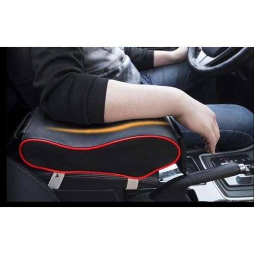Car interior special central hand box leather increase pad for FOR Hyundai ix25 ix35 ix45 tiguan mk1 mk2 Accessories Car-styling