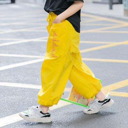 Kids Pants Casual Loose Trousers For Boy Fashion Children Harem Pants 4 5 6 7 8 9 10 Years Boy Pants Spring Autumn Boy Pants