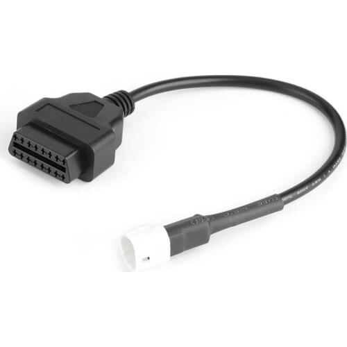 Motorcycle Diagnostic Cable 3 Pin to OBD2 Fault Code Scanner Motorcycle Diagnostic Cable Fit for Yamaha X- N- MT-125