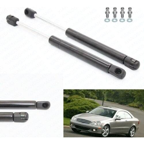 For Mercedes-Benz CLK320/CLK350 Convertible Trunk Boot Gas Lift Supports Struts Prop Arm Shocks 10.08 inches
