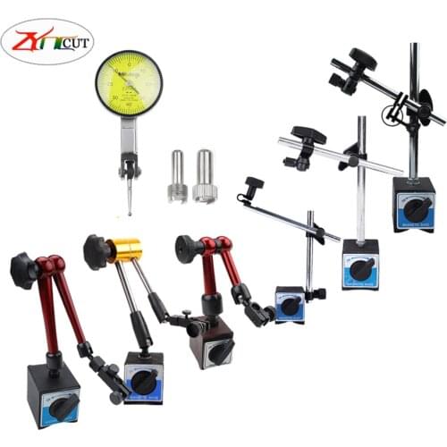 Dial Test Indicator Gauge Universal Magnetic Base Holder Stand Table Scale Precision Indicators Center Finder Measurement Tool