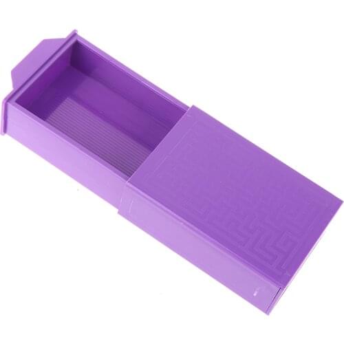 Cool Magic Black Box Vanished Box Puzzle Box Magic Tricks Surprise Purple Box Kids Toy
