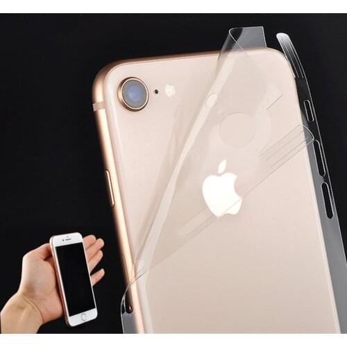 Top Sell Full Body Transparent Decal Sticker Skin Case Cover For iPhone X XR Xs Max Ice Film for iPhone 11 Pro Max Protector