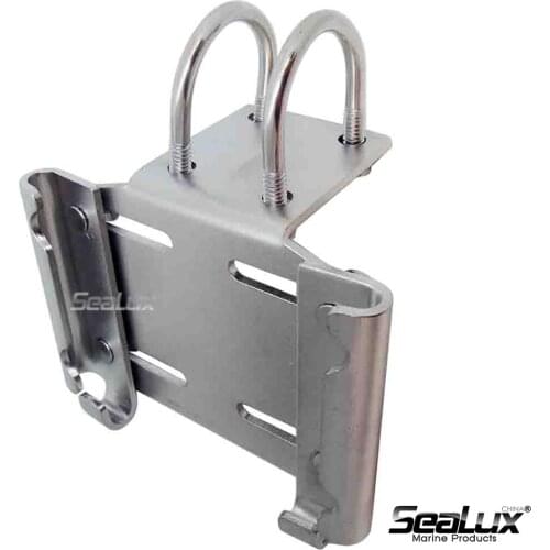Small Rail mount Anchor brackets for horizontal rails for round tube and square tube Marine grade SS304 Boat Accessories