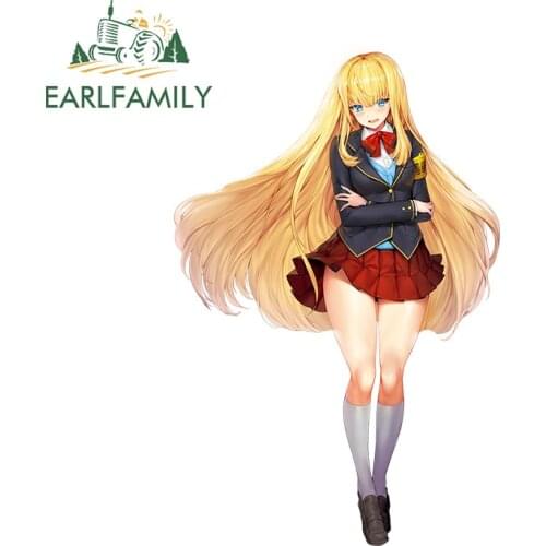 EARLFAMILY 13cm x 8.6cm Cute Car Sticker for Last Origin Decals Waterproof Laptop Vehicle Window Motorcycle Car Assessoires