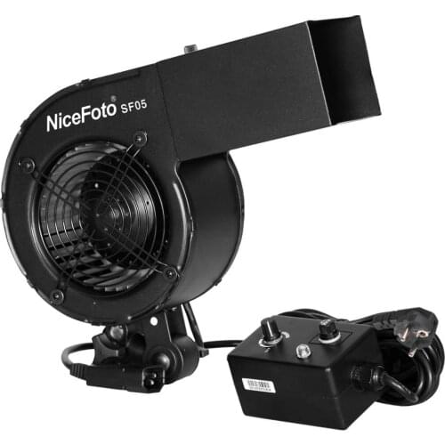 NiceFoto SF05 Studio photo Photography accessories Wind Hair Blower Stream Fan for Taking Fashion Portrait Photos