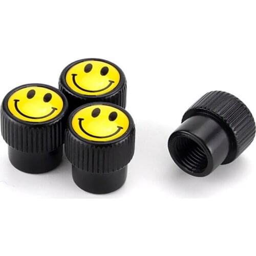 New Style Round Cap Car Wheel Tires Valves Tyre Stem Air Caps Airtight For Haval H1 H4 H6 H7 H9 F5 F7 H2S GMW Coupe Smile Emblem