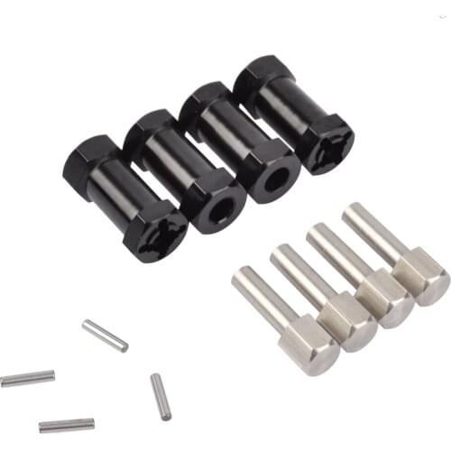 RC Metal 12mm Wheel Hex Hub 20mm Extension Coupler for Redcat GEN8 Scout II