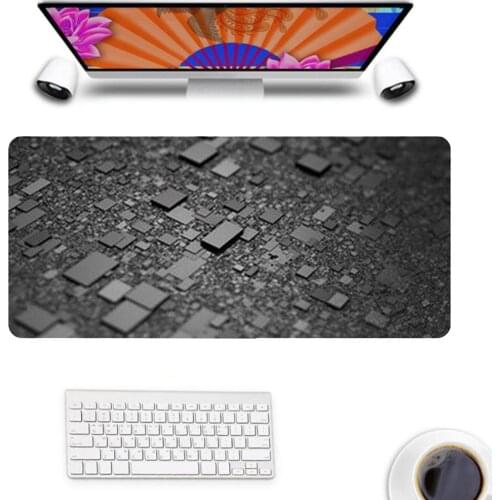 Rubber Base 90x40cm Big Mousepad Computer Keyboard Mat Desk Pad for Gamer