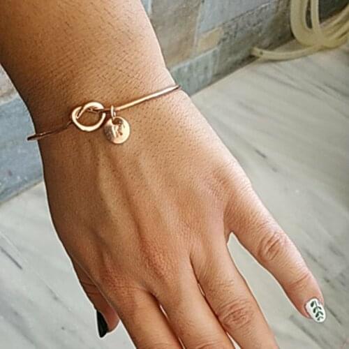 Bohemian charm bracelet female gold silver color rose gold bracelet jewelry chain, gift