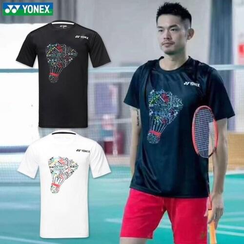 2020 New Arrival Original Yonex YY Badminton shirts Womens and Mens fast dry Sport shirts YY 0016