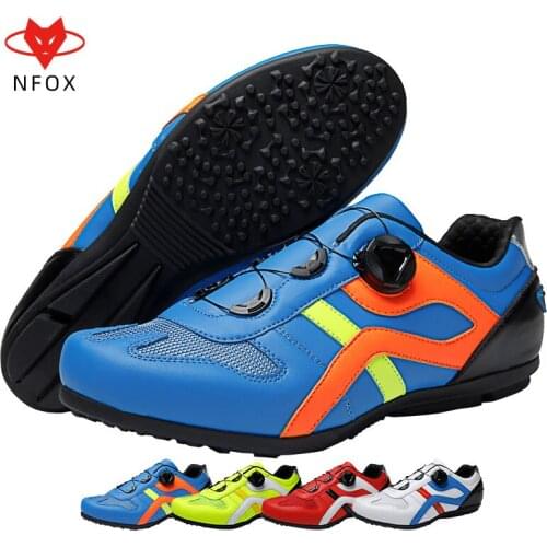 2021 mtb mountain bicycle men women mountainbike Synthetic Rubber Breathable Waterproof Lockless cycling shoes 39-46 4 colors