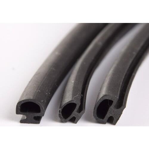Aluminium Door Window EPDM Rubber Sealing Strip Sliding Screen Sash Seals Gasket 5/6/7mm10m Black