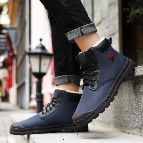 Boot shoe Shoes sapatos de snow hot fashion mens Breathable canvas Casual sale leather cuero Fashion Men sport 2020 hombre men