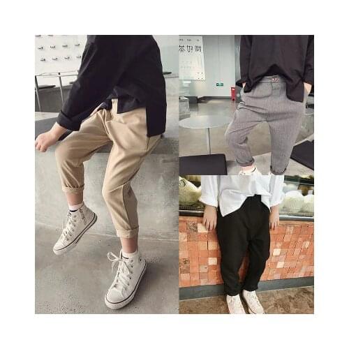 Boys Pants Children Kids Formal Trousers Boys Suit Pants for Wedding Kids Fashion Pants Big Boys Formal Classic Costume 3-10Y