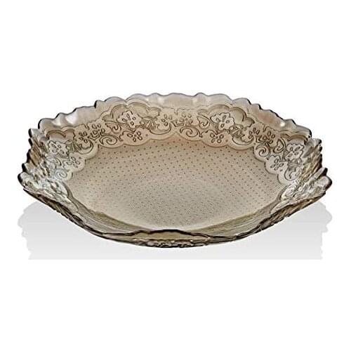 Cemile Dantel Luster Smoked Bowl 39 cm