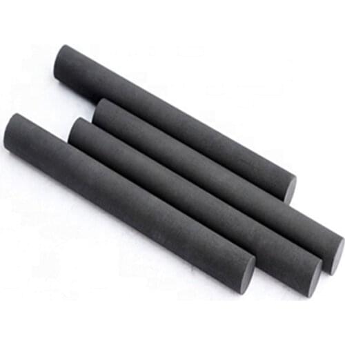 Black Carbon Rod 99.99% Graphite Electrode Cylinder Rods Bars 3 4 5 6 8 10 12 13 15 16 20mm Round 100mm Length