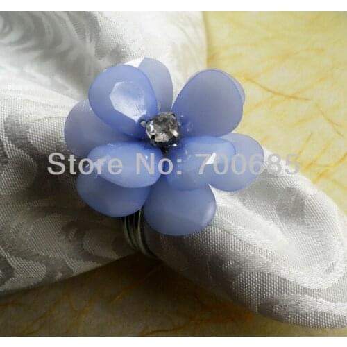 Decoration wedding crystal napkin ring napkin ring and party decoration napkin ring