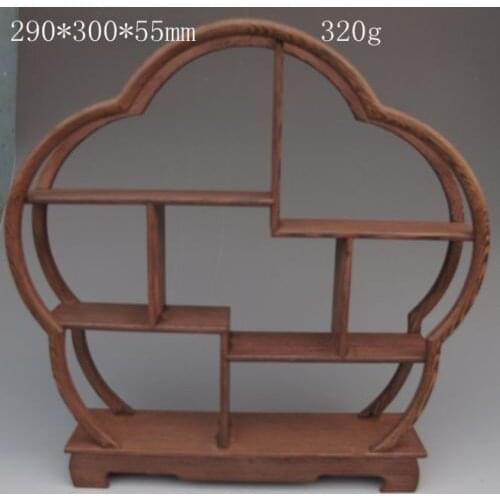 Artesanías de decoración 11,82 pulgadas/soporte de madera de adorno hermoso/colgante de estante/botella de rapé o an