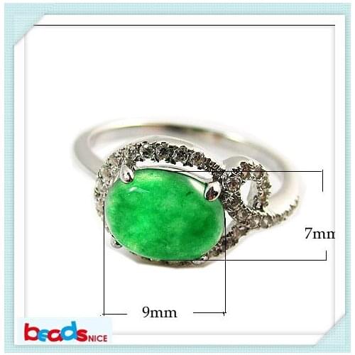 Beadsnice ID26394 925 rings with stones malaysian jade his and her rings of custom made rings