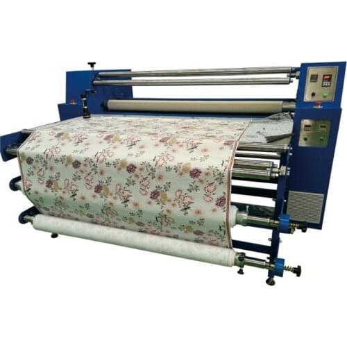 NDL-1700A Rotary digital fabric Heat transfer printing machine for label with CE certification