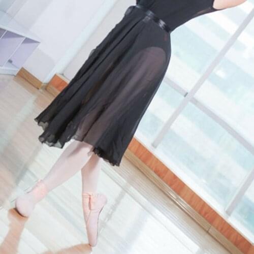 Skate Summer Chiffon Elastic Ballet Dance Tulle Skirt 2021 New Adult Tutu Ballerina Infantil Gymnastics Leotard for Sale Women