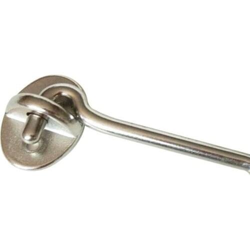 Marine Boat Hook And Eye Latch Cabin Stainless Steel Door Latch Cabinet Latches
