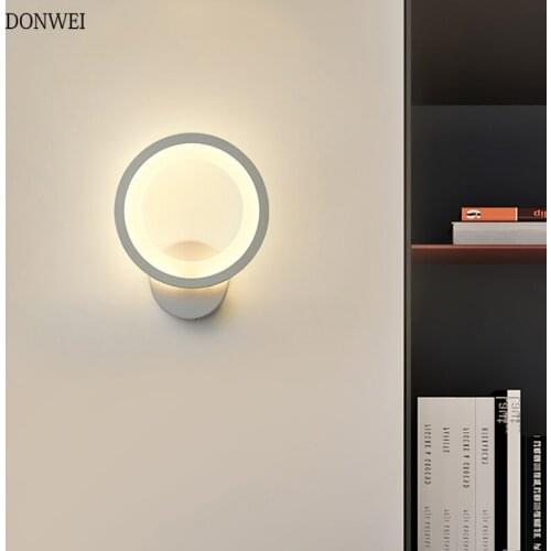 Simple Style 10W LED Wall Lamp For Bathroom Bedroom Wall Sconce Indoor Lighting Lamp AC85-265V LED Corridor Stair Wall Light