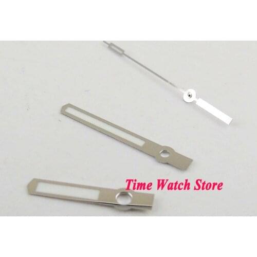 Parnis Luminous silver watch hands Fit miyota 8215 8205 821A DG 2813 Automatic movement H43