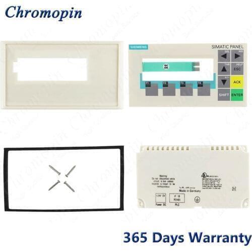 Front and Back Case Cover Housing Shell for 6AV6651-1AA01-0AA0 6AV6 651-1AA01-0AA0 OP73 + Membrane Keypad Keyboard Switch