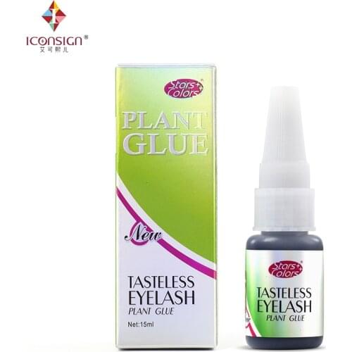 ICONSIGN No smell Eyelash plant Glue Suitable For Sensitive Skin Eyelash Extension Glue Individual Glue For Eyelashes