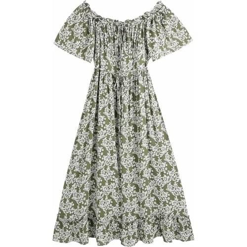 RZIV Off-the-shoulder Summer Dresses