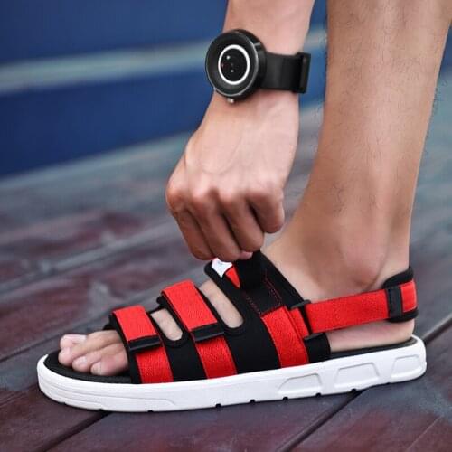 Transpirables para 2020 roman work homme outdoor heren da playa sandalet slide masculina sandalsslippers uomo rasteira sandalia