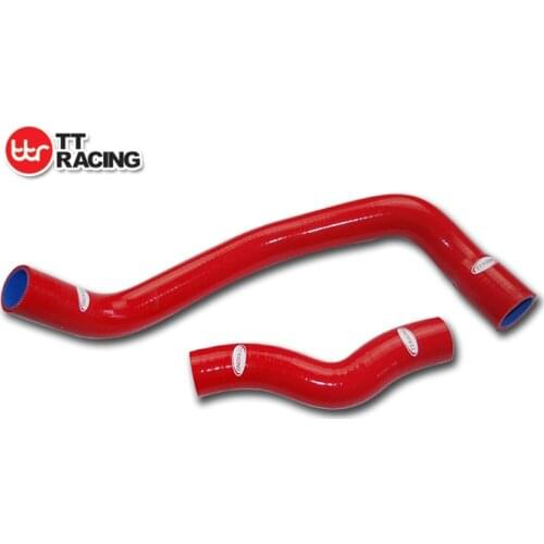 TT1605RE - SILICONE RADIATOR HOSE KIT PIPE FOR NISSAN Skyline GTM ECR32 89 - 93 RED