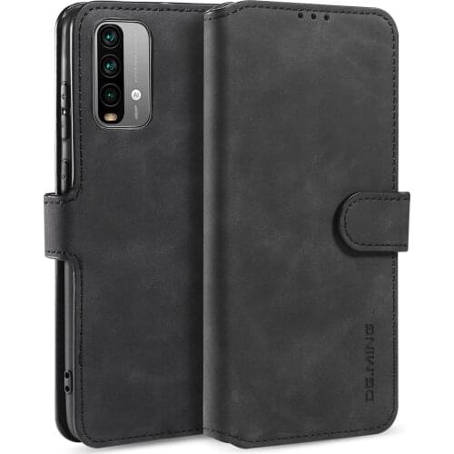 Full Body Cover Kickstand Leather Case for Xiaomi POCO F3 5G X3 NFC X3 Pro M3 PocoF3 Card Holder Wallet Phone Bag